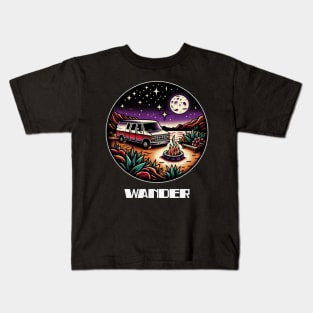 Vanlife wander Kids T-Shirt